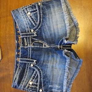 Rock revival Jean shorts